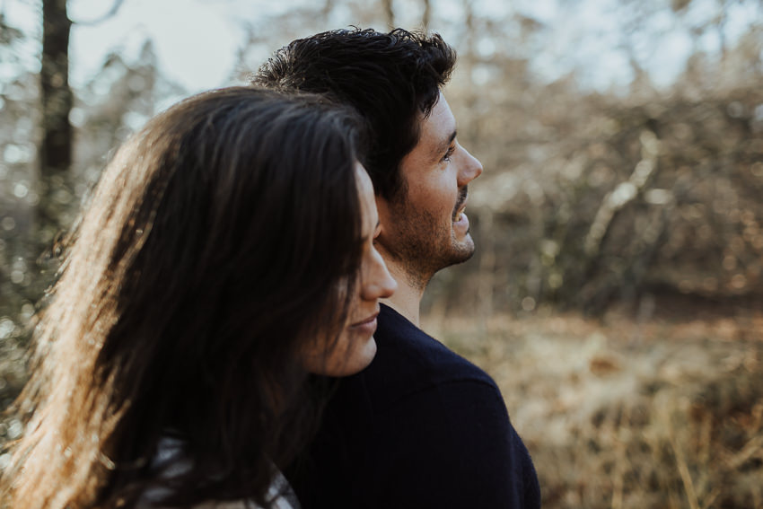 photographe couple reims engagement bois