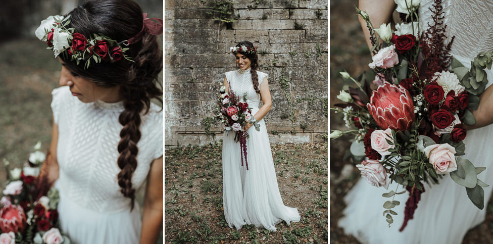 photographe mariage abbaye trois fontaines