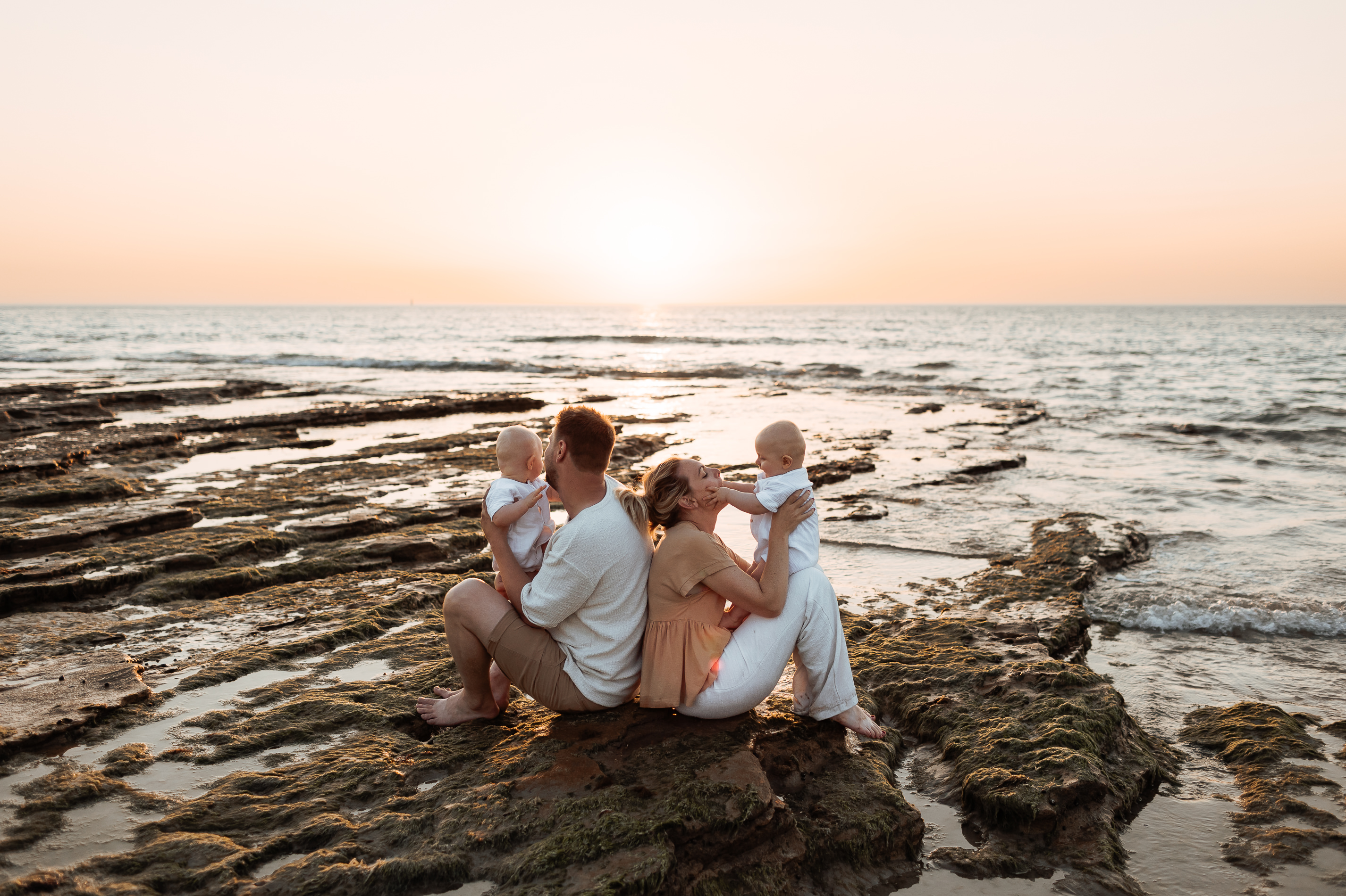 Séance photo bébé à la mer